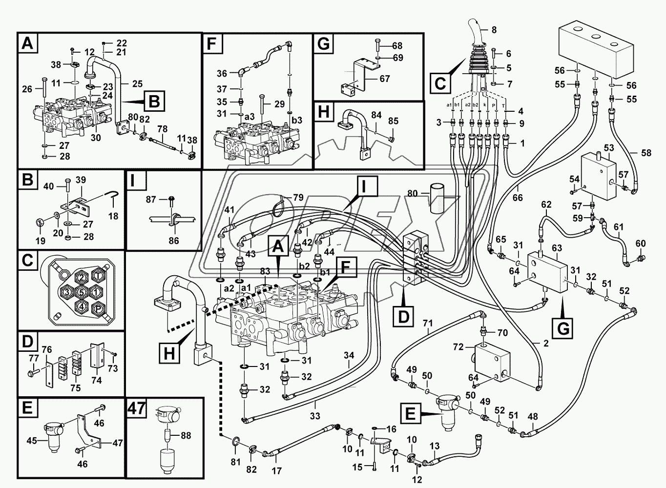 Hydraulic control assembly