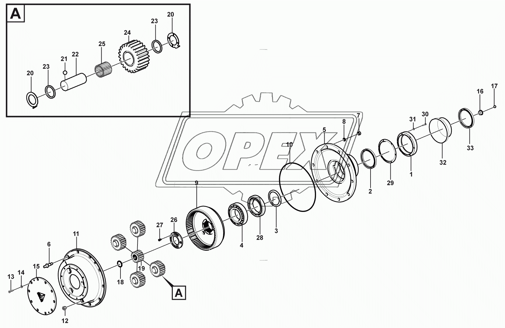 Hub reduction 1