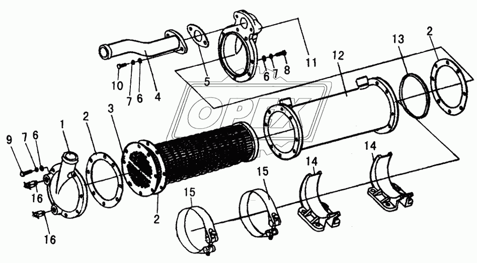 TORQUE CONVERTOR RADIATOR