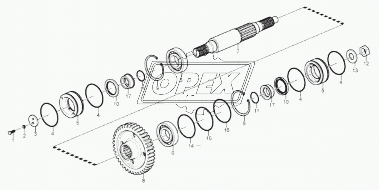 Output shaft