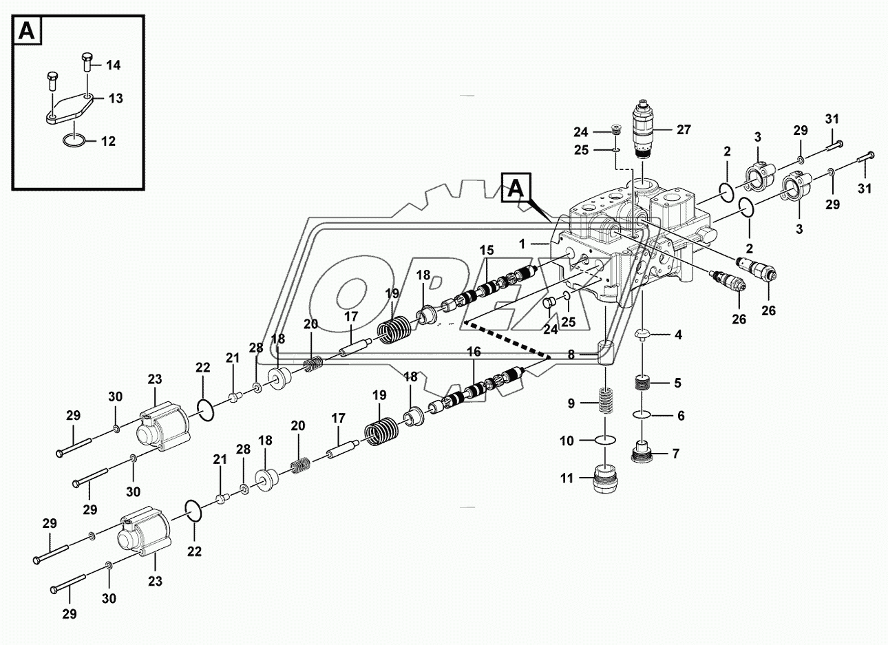 (331001) Control valve assembly