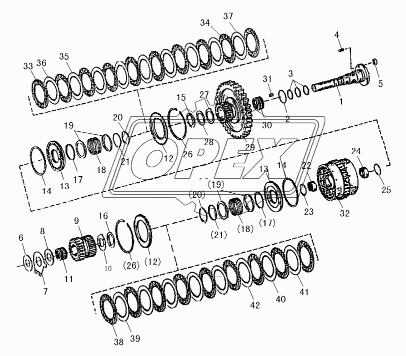 COUPLING CLUTCH 153