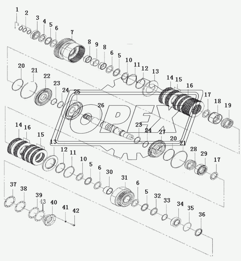 K12 Hydrauydic clutch k12