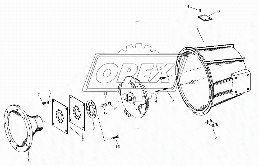 ENGINE CONNECT ASSEMBLY 4644 130