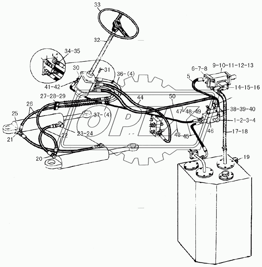 LG9180I1-4 Under the steering system