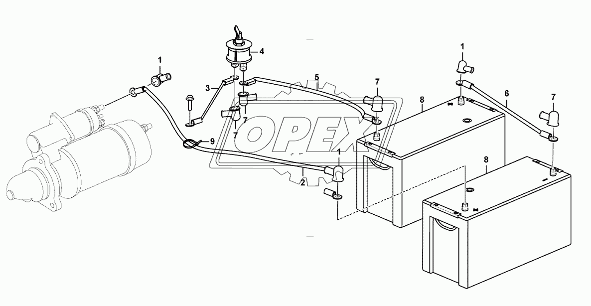 Electric assembly-power