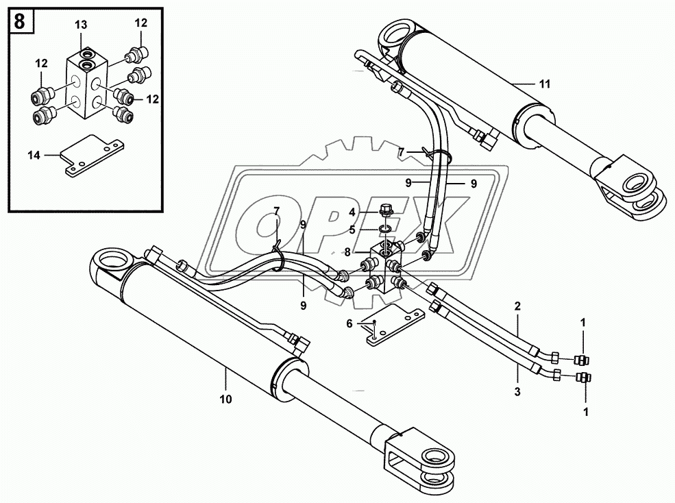 Sterling cylinder assembly