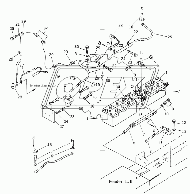 BATTERY AND RELAY SWITCH