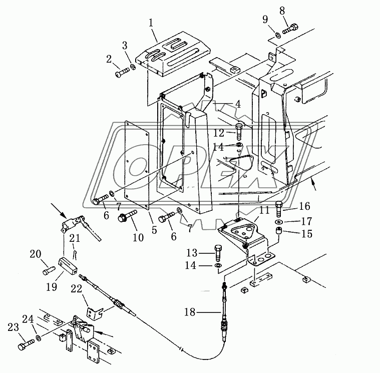 TRANSMISSION CONTROL LINKAGE 2