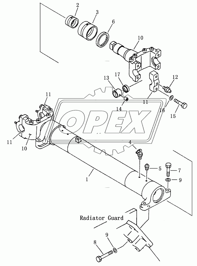 CYLINDER STAY