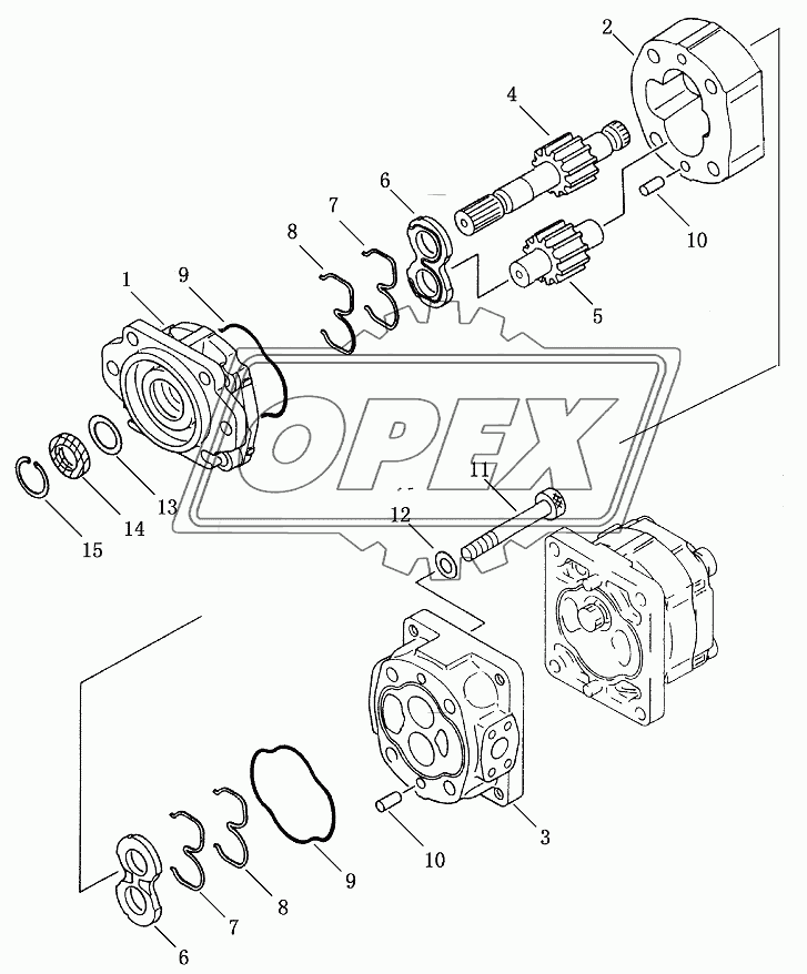 WORK EQUIPMENT PUMP 1