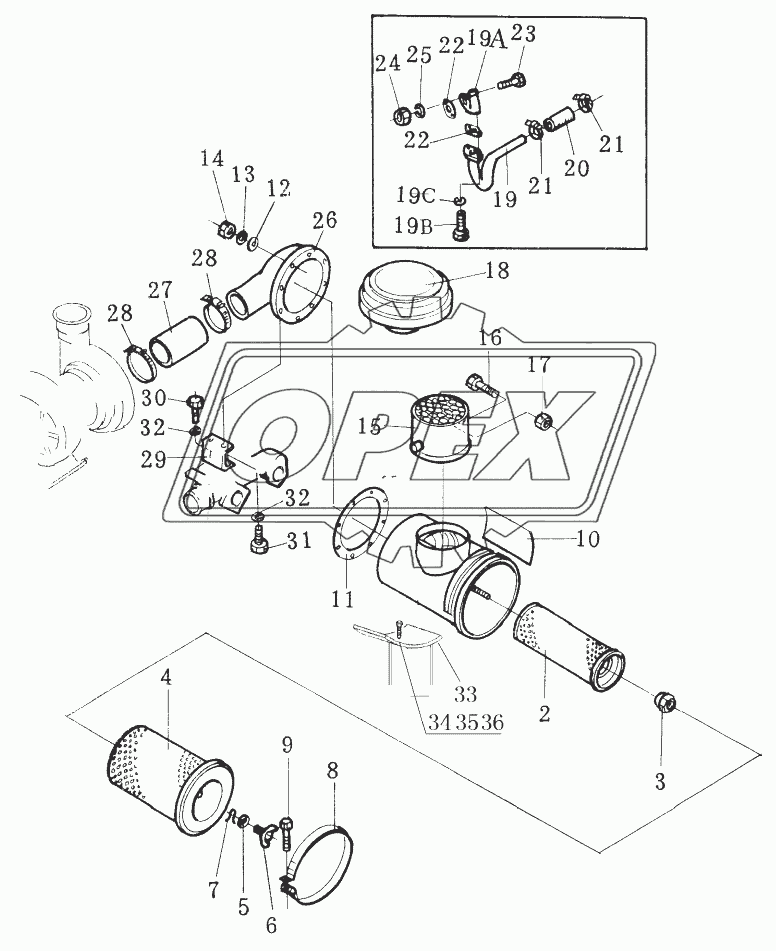 AIR CLEANER AND CAP