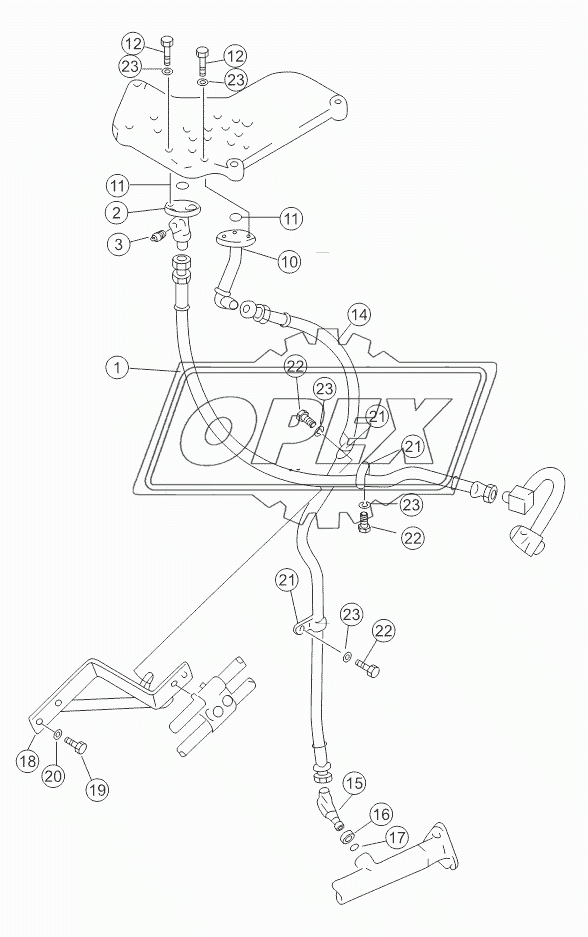 SERVO VALVE PIPING