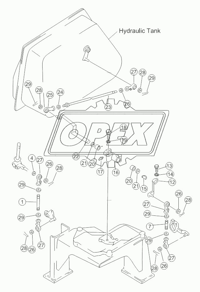 TILT CONTROL LINKAGE