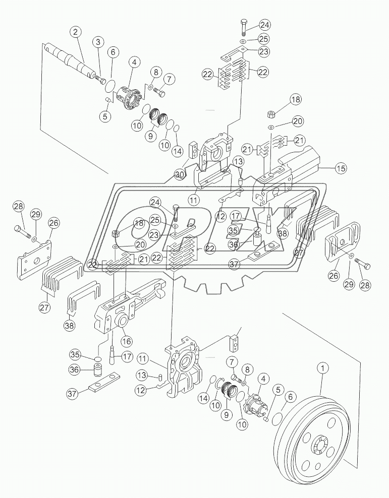 FRONT IDLER