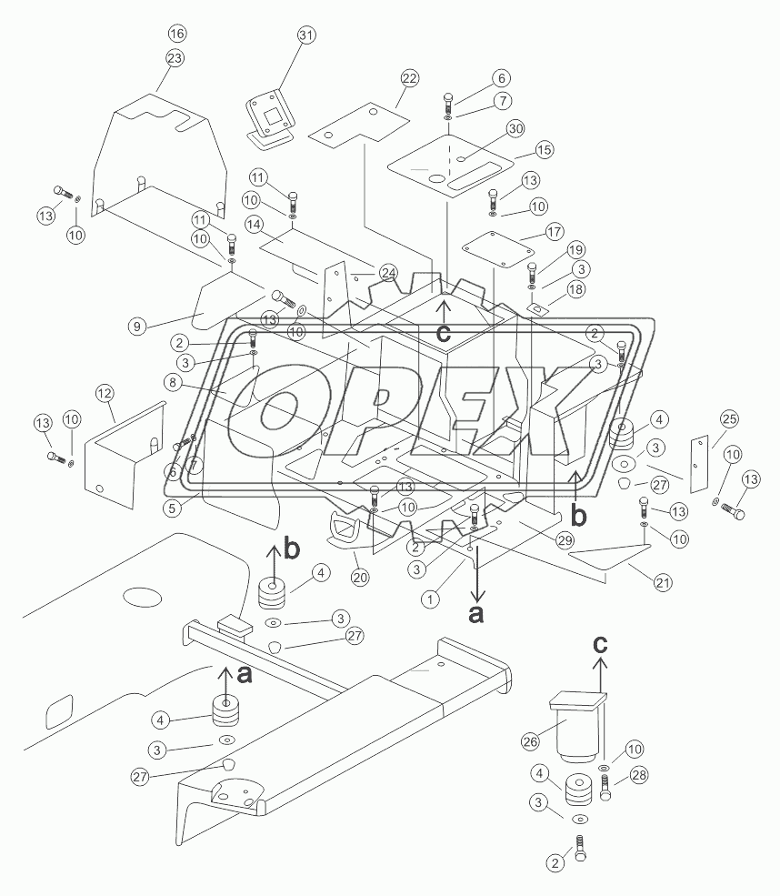 FLOOR FRAME