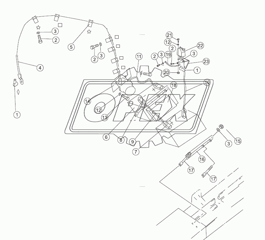 BATTERY AND RELAY