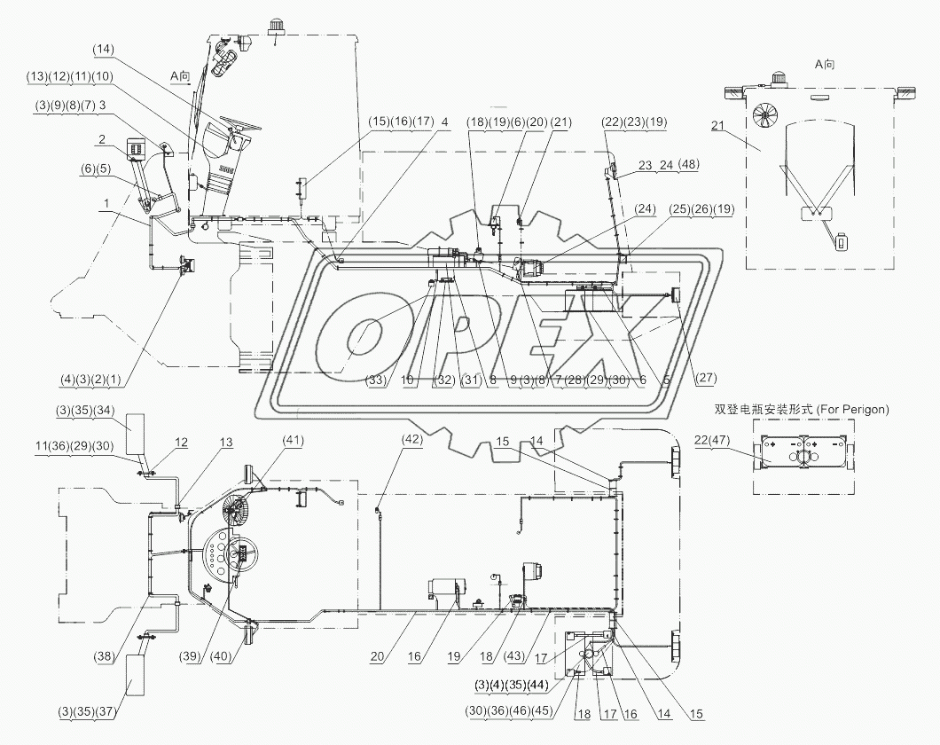 ELECTRICAL SYSTEM SL50W-3