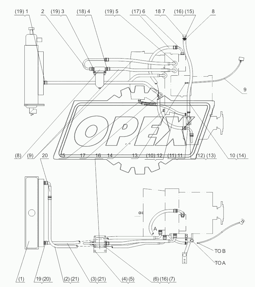 TRANSMISSION HYDRAULIC SYSTEM