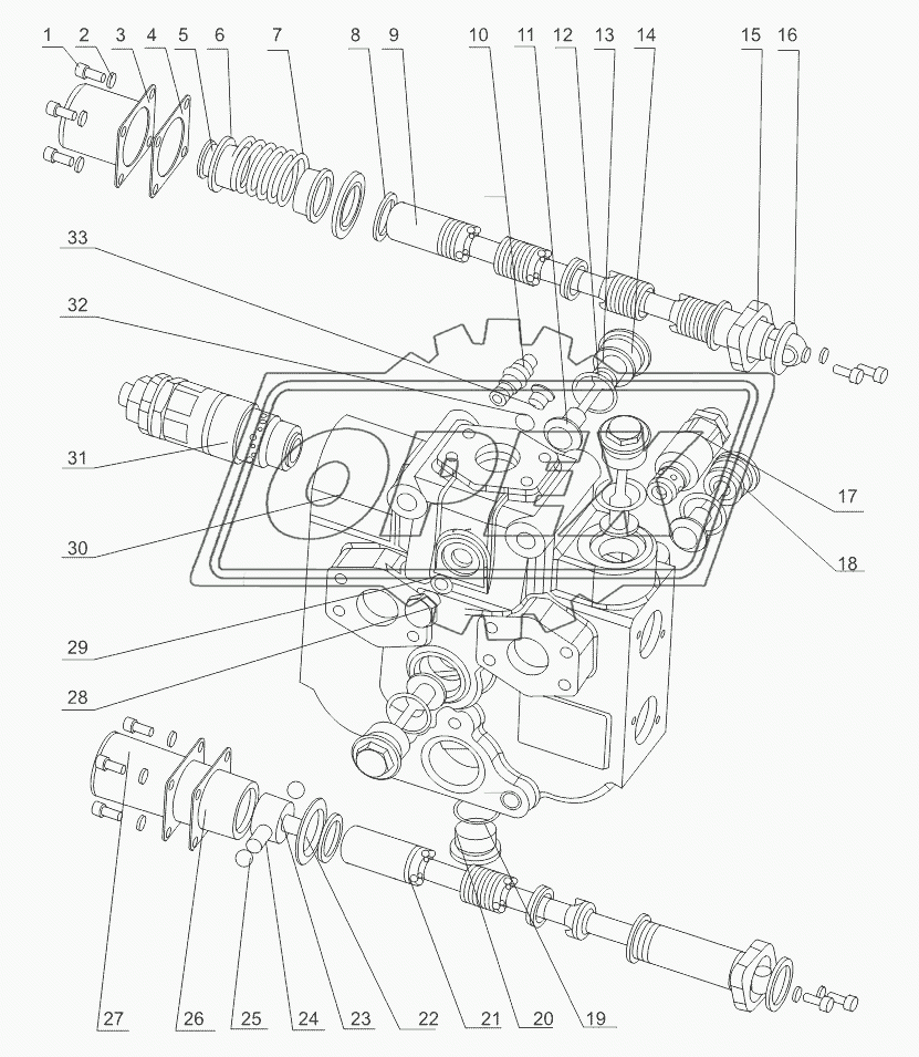 MULTIPLE UNIT VALVE JDF32