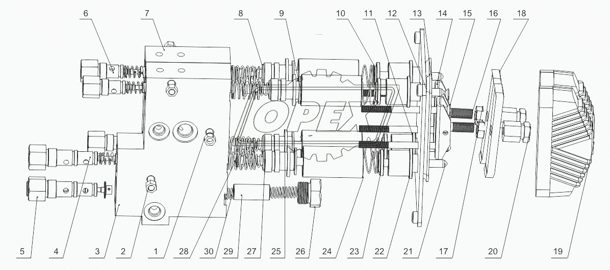 DOUBLE HANDLE PILOT VALVE DJS