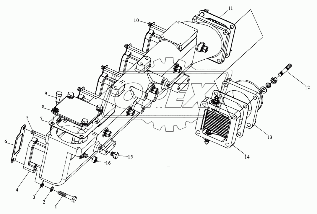 M3400-1008100 AiR iNLET PiPE