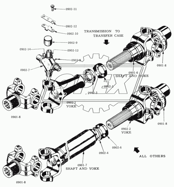 Кардан/Propeller Shaft and Universal Joints 1