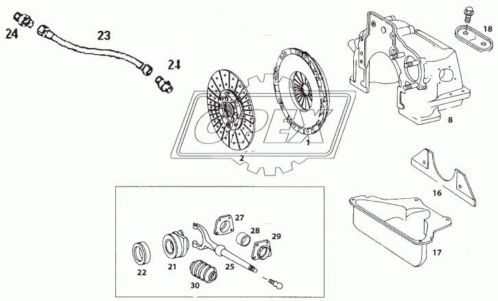 CLUTCH 310 MM DIA