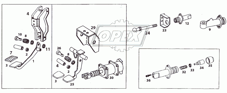 CLUTCH AND BRAKE CONTROLS