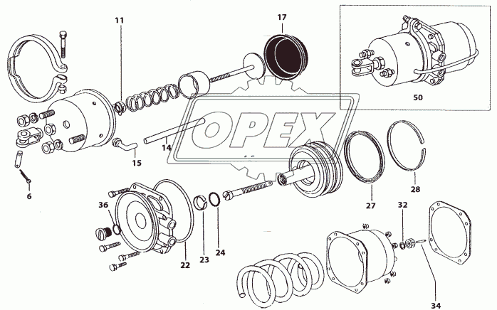 REAR BRAKE ACTUATOR