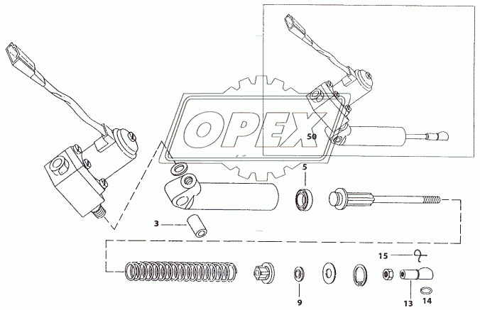 AIR CYLINDER WITH MAGNETIC VALVE