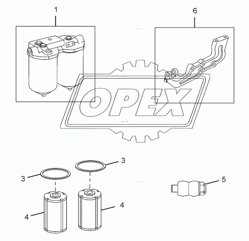 FUEL FILTER CHASSIS TYPE: 381313