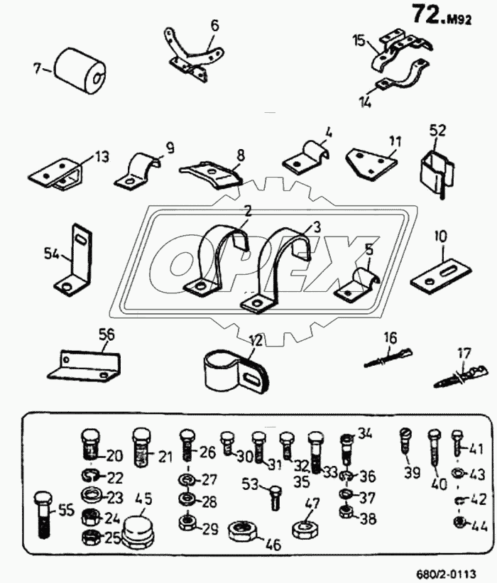 Материал монтажный (крепежный) (680/2)