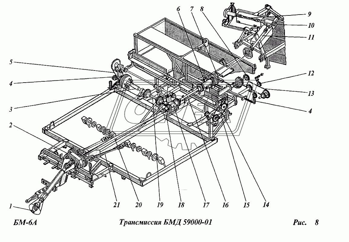 Трансмиссия (БМД59000-01)