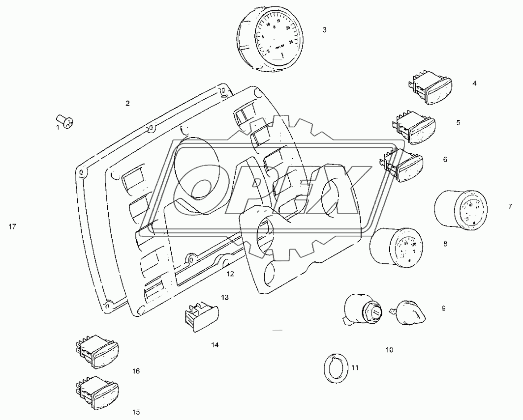 Боковая консоль - Ss - Кабина