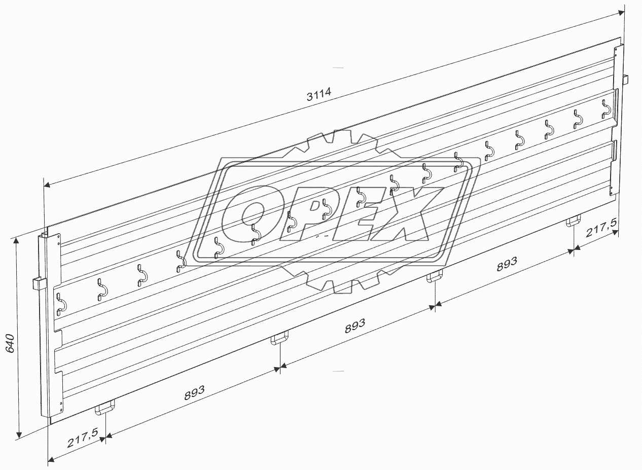 Борт 97461Д-5400500