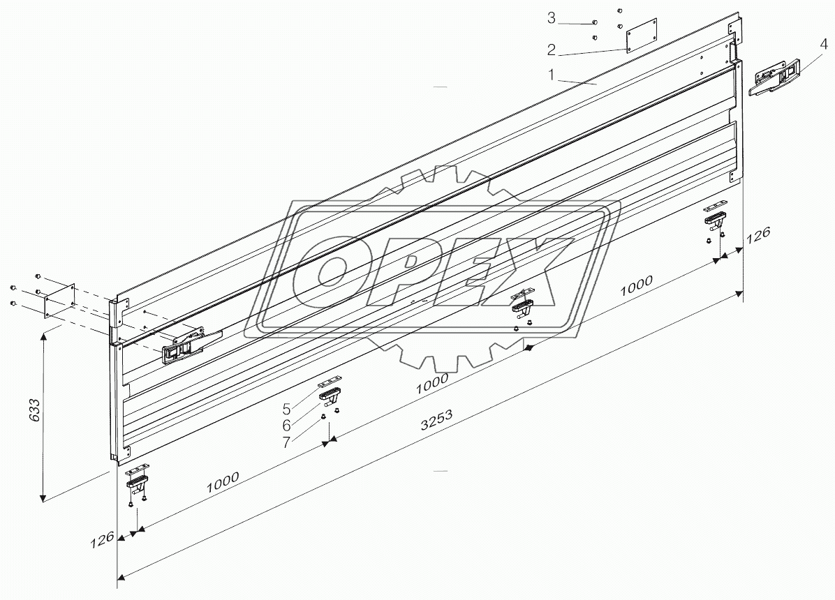 Борт 97461-5400580