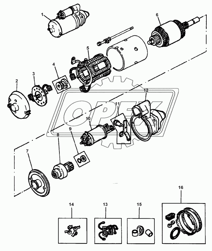 STARTER MOTOR