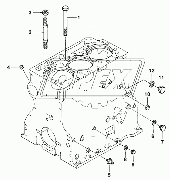 CYLINDER BLOCK - EQUIPMENT