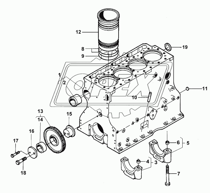 CYLINDER BLOCK