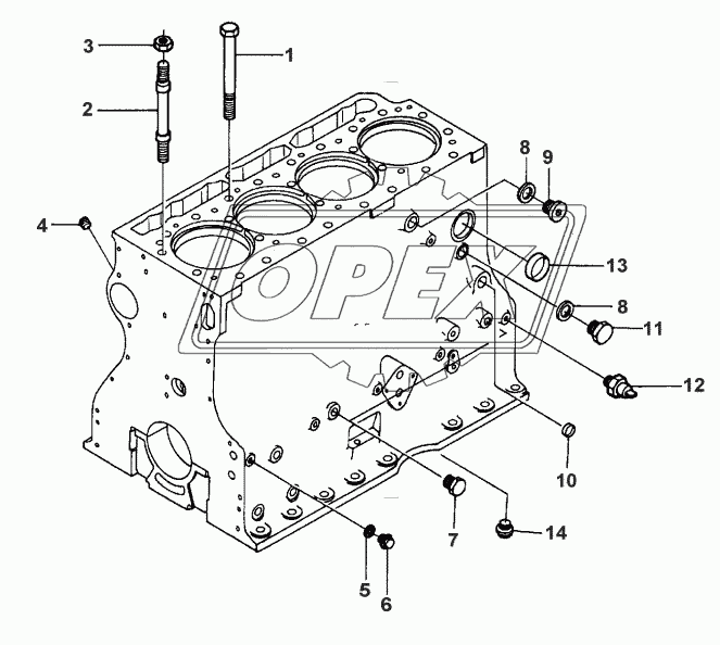 CYLINDER BLOCK - EQUIPMENT