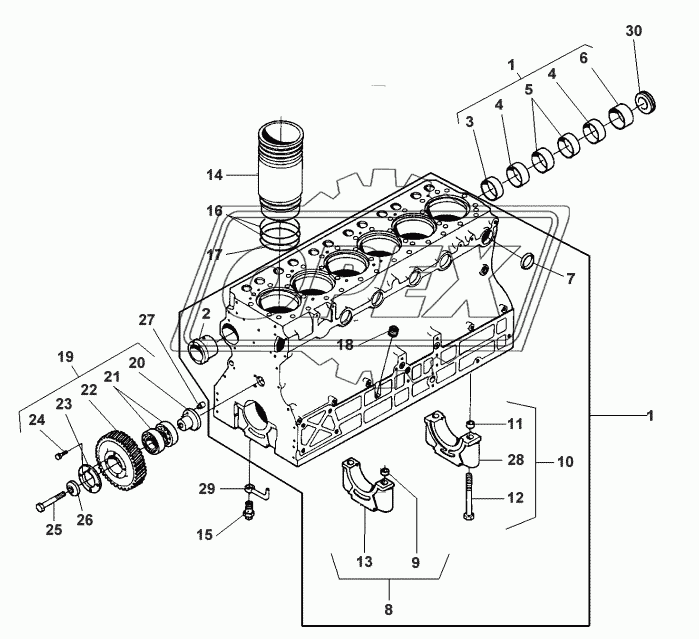 CYLINDER BLOCK