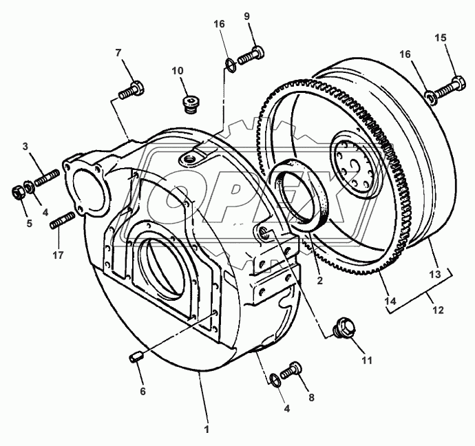 FLYWHEEL HOUSING