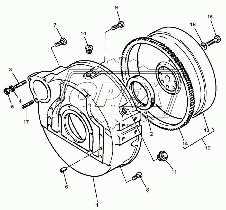 FLYWHEEL HOUSING