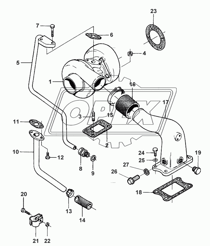 TURBOCHARGER-PIPES