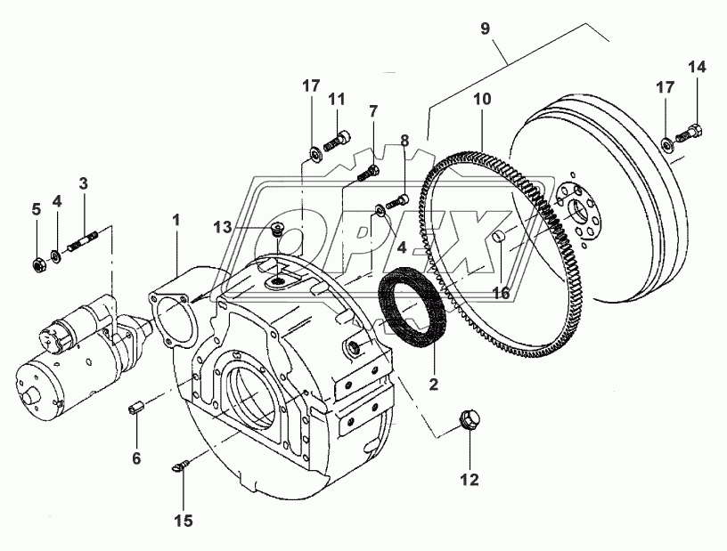 FLYWHEEL HOUSING