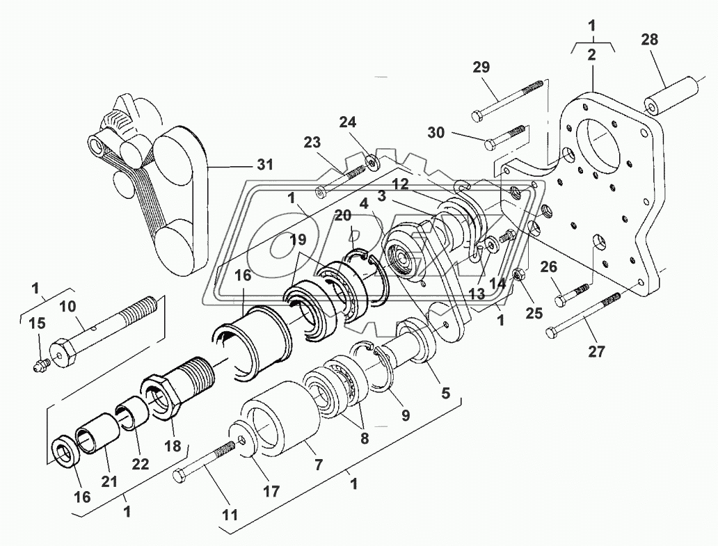 BELT TENSIONER