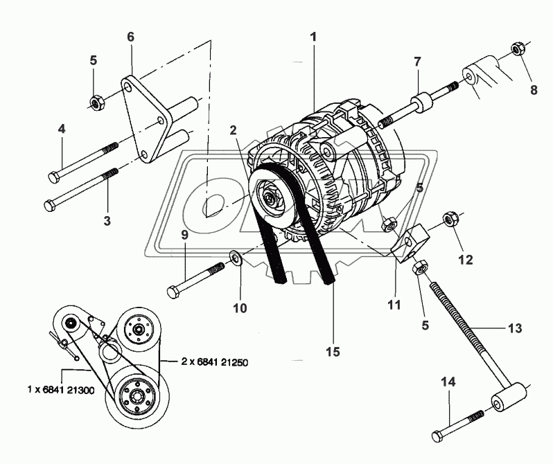 ALTERNATOR MF7272