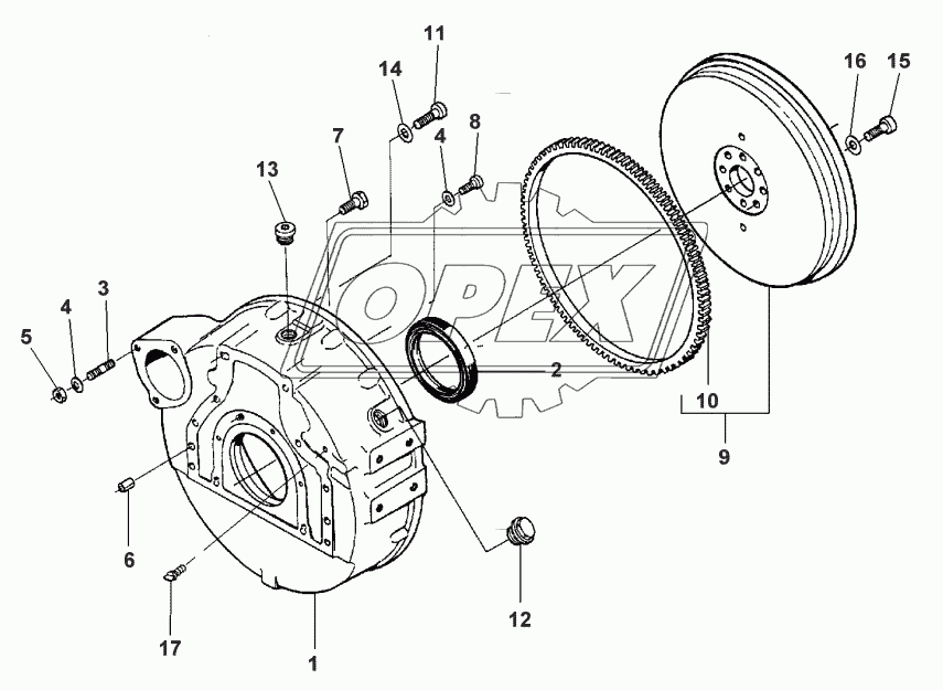 FLYWHEEL HOUSING