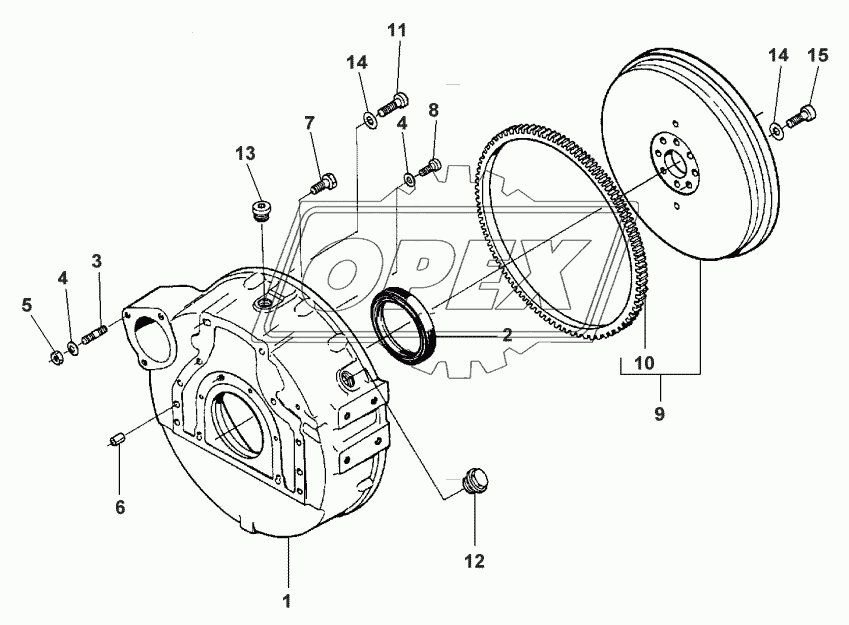 FLYWHEEL HOUSING